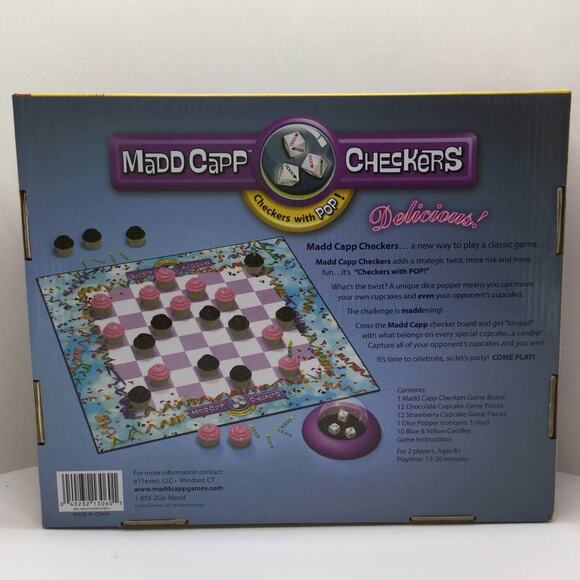 Madd Capp Checkers Cupcake Version Complete - Picture 4 of 6